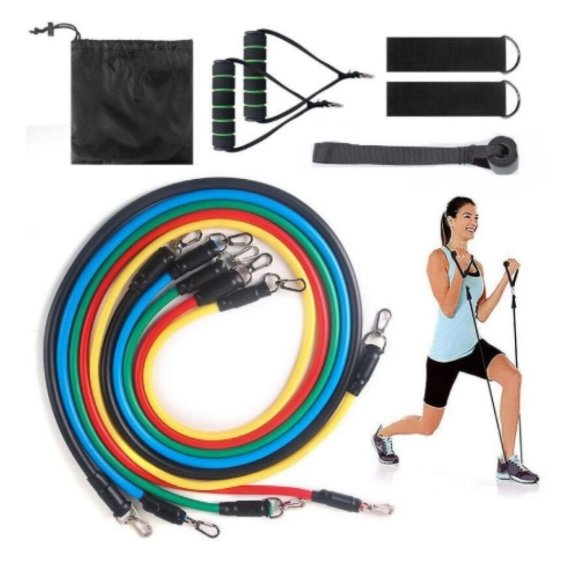 Miniatura 3 de Kit Bandas Elásticas Tubulares Set x 11